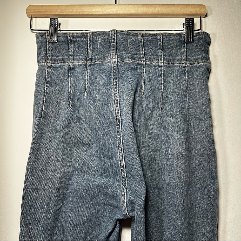 We The Free Jayde Super High-Rise Flare Jeans | Size 28 - Picture 6 of 10